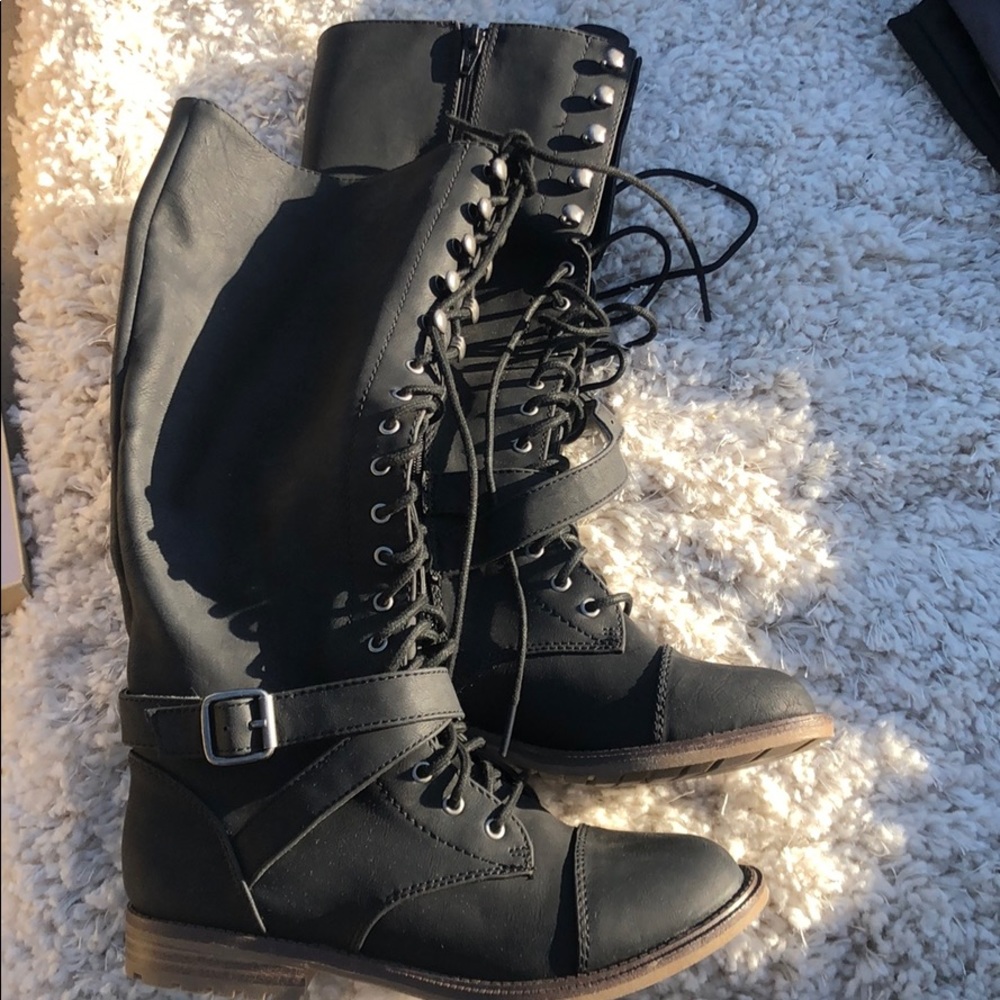 Lace Up Boots